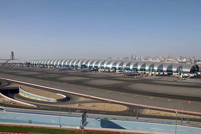 Dubai Airport is one of the most beautiful airports in the world.