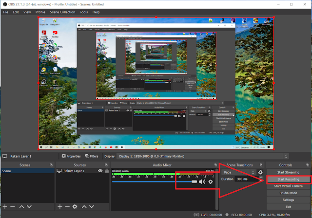 Cara Rekam Layar PC Menggunakan OBS Studio 5