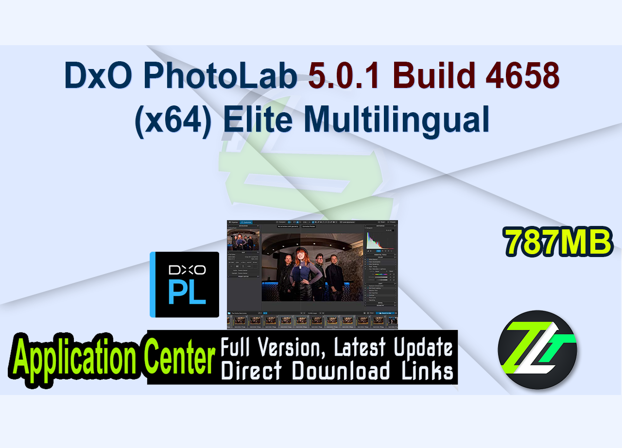 DxO PhotoLab 5.0.1 Build 4658 (x64) Elite Multilingual