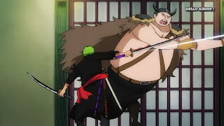 ワンピースアニメ 997話 ワノ国編 | ロロノア・ゾロ | ONE PIECE Roronoa Zoro