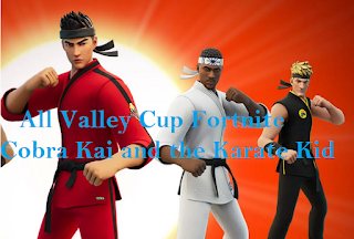 All Valley Cup Fortnite, inspired by Cobra Kai fortnite and the Karate Kid fortnite