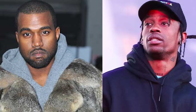 Kanye West thanks Travis Scott for helping him attend his daughter's party 
