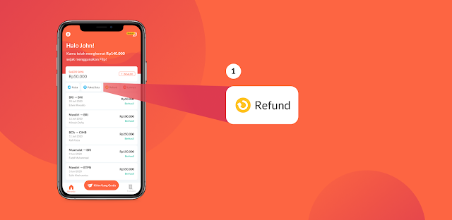 Cara Refund Dana FLIP Via Aplikasi Terbaru