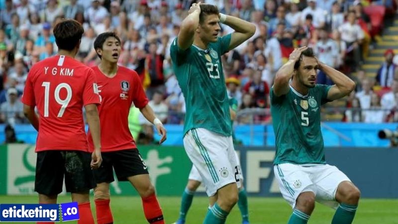 South Korea was then narrowly beaten 1-0 by Germany in the semi-final