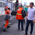 Wilson Lima e David Almeida vistoriam obras da parceria entre Estado e Município para asfaltar 10 mil ruas