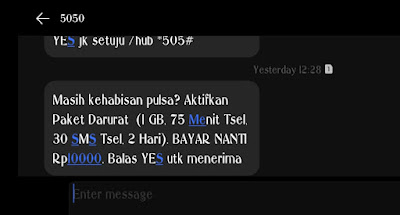 Cara Hutang Pulsa Bayar nanti di Telkomsel