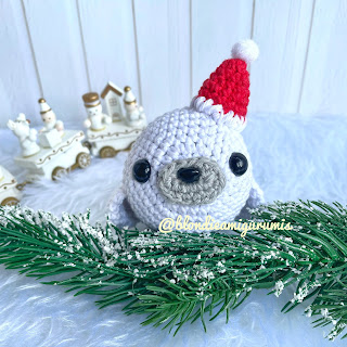 Patro foca español crochet amigurumi