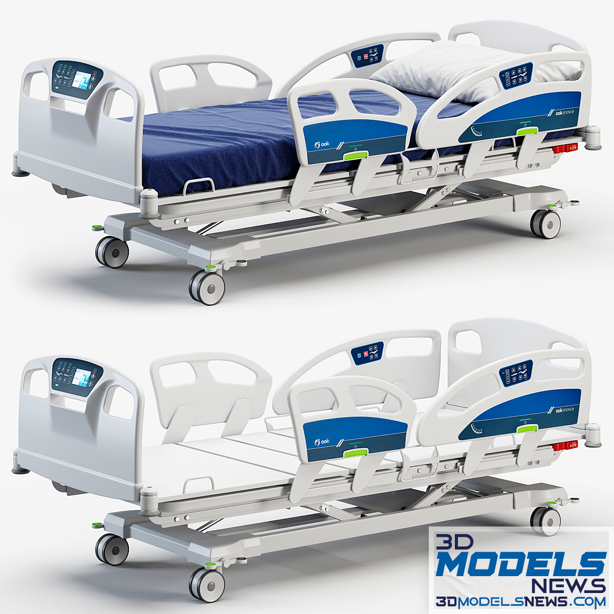 Hospital bed model
