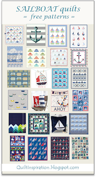 Free patterns! Sailboat quilts (Click!)