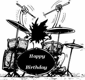 rock and roll happy birthday images