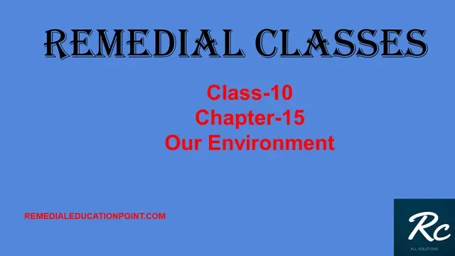 MCQ on Our Environment Class 10