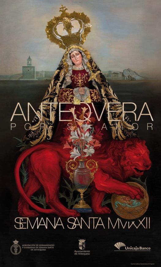 Cartel Semana Santa 2022 de Antequera (Málaga) 