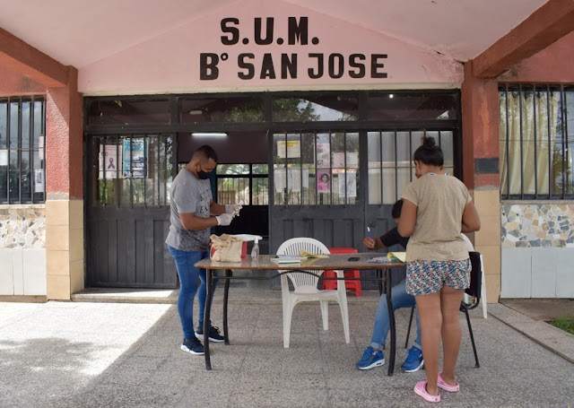 Vacunación antirrábica en barrio San José