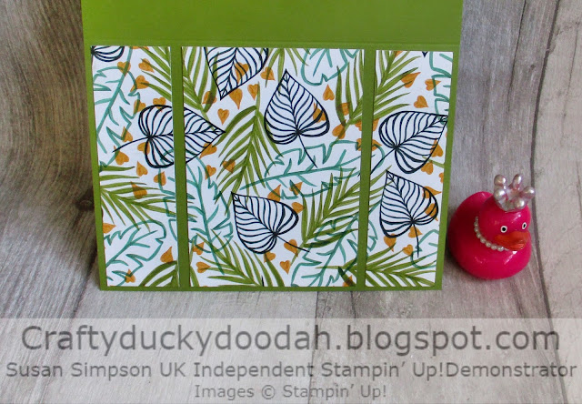 Craftyduckydoodah, Stampin' Up, Artfully Layered, Ink Stamp Share Blog Hop,