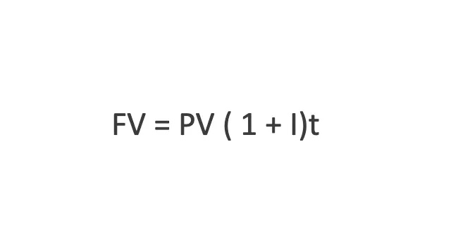 Using the future value formula