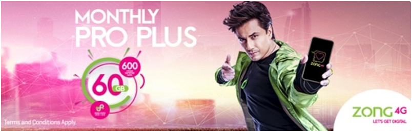 ZONG MONTHLY PRO PLUS OFFER