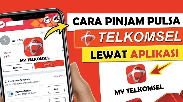 Cara Pinjam Pulsa 100 RB Telkomsel