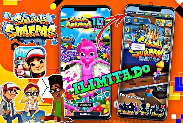 Subway Surfers 1.92.0 APK + MOD desbloqueado - APK Home