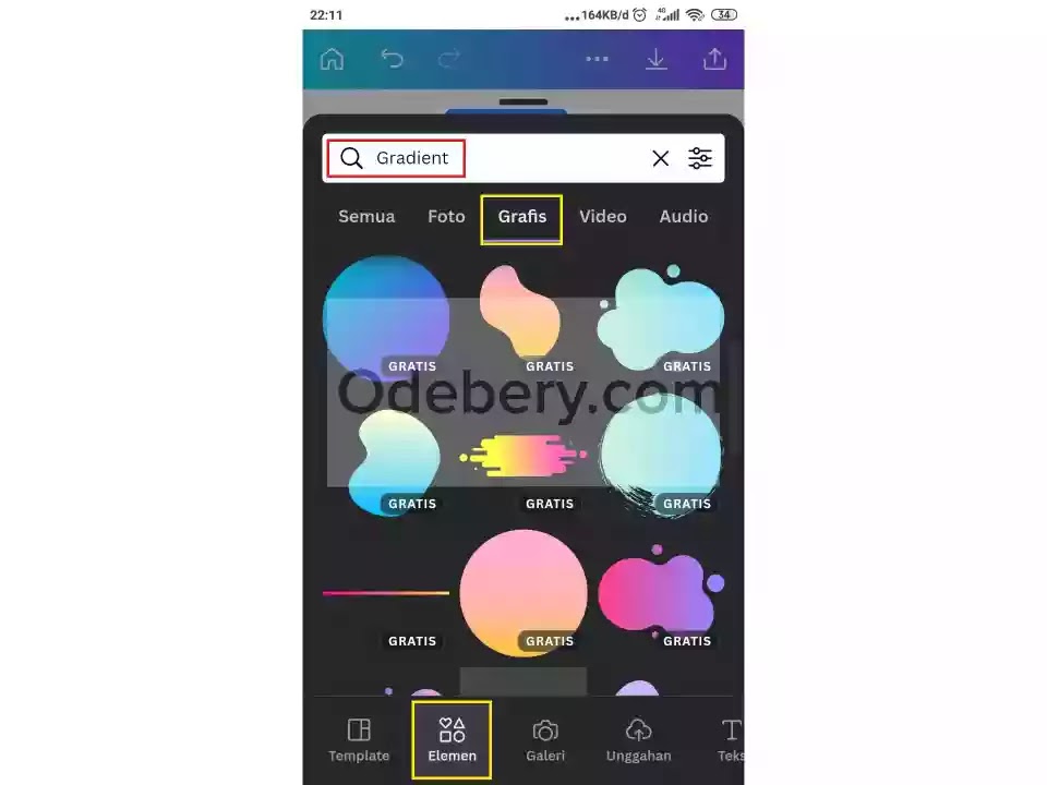 Cara membuat tabel di canva