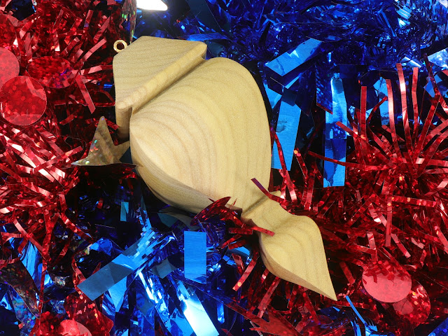 Handmade Miniature Birdhouse Christmas Tree Ornament