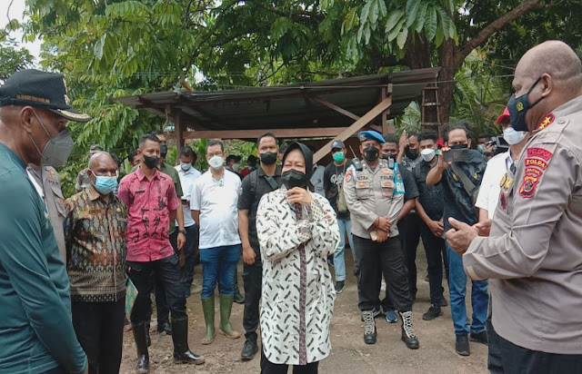 Tri Rismaharini Akan Siapkan Lumbung Sosial Kemensos di Jayapura.lelemuku.com.jpg