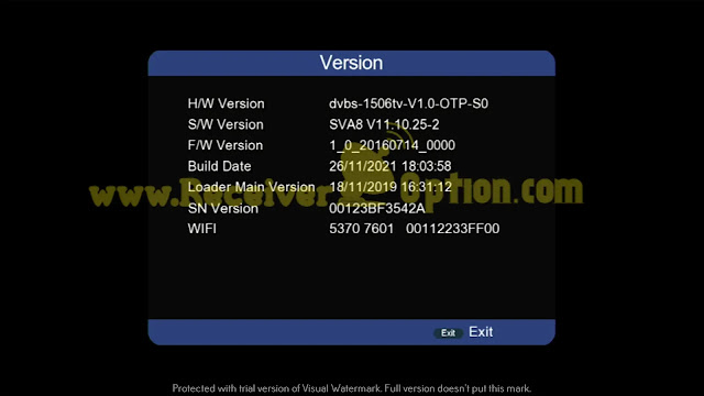 SUPER GOLD SG-6666 V1 1506TV 512 8M NEW SOFTWARE WITH DVB FINDER OPTION 26 NOVEMBER 2021