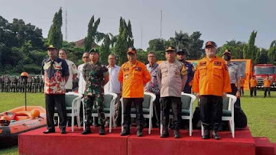 Kodim 0621/Kabupaten Bogor Gelar Apel Kesiapsiagaan Bencana 