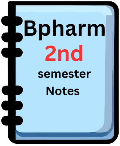 B.Pharm 2nd Semester Notes