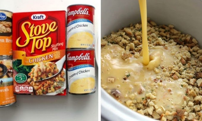 4-Ingredient Slow Cooker Chicken with Stuffing: The Ultimate Comfort Meal