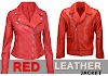 Classical Trends of Red Leather Jacket