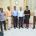  Shri Shivendra Mohan, DRM, Vijayawada Division congratulated Ms. Sowmiya, Silver Medalist in Heptathlon at National Open Athletic Championship held at Warangal recently 