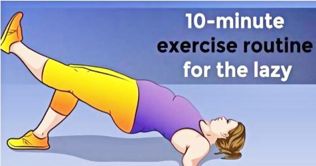 10-Minute Exercise Routine For The Lazy