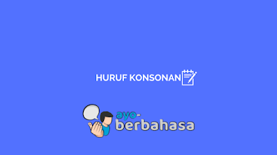 apa itu huruf konsonan