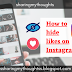 How to hide likes on Instagram