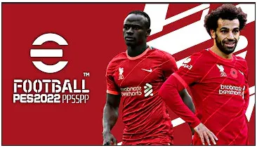 Download Game PES 2022 PPSSP Liverpool Edition Camera PS5 Android Best Grahpics And New Transfer