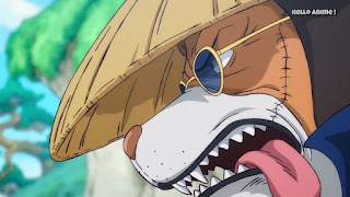 ワンピースアニメ 911話 ワノ国編 | ONE PIECE イヌアラシ