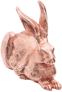 durer hare in rood koper