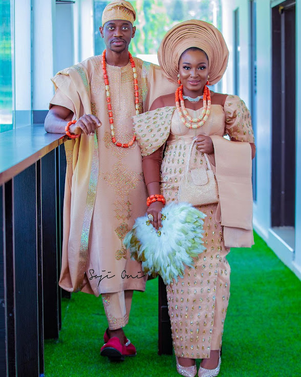 Actress Adebimpe and Lateef Adedimeji officially ties knot (Photos)