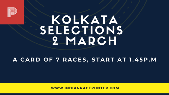 Kolkata Race Selections 2 March