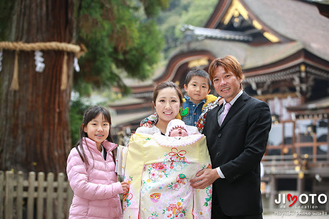 大神神社でお宮参り出張撮影