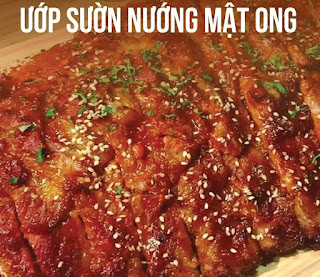 ướp sườn nướng mật ong