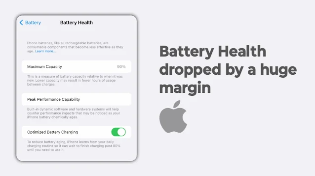 iPhone 14 and 14 Pro battery health have dropped by a huge margin within a year