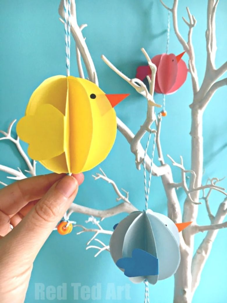 Paper chick craft