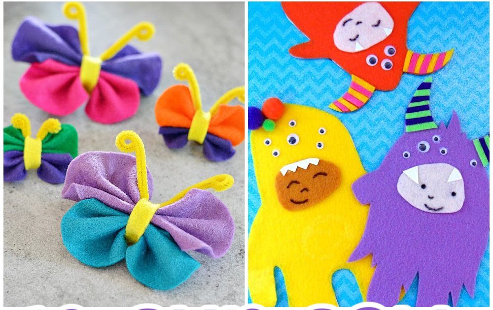 Mommy Maestra: 18 Fun Felt Crafts for Kids