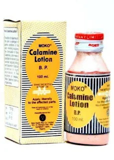 Calamine lotion can whiten skin. However, it has some bad effect