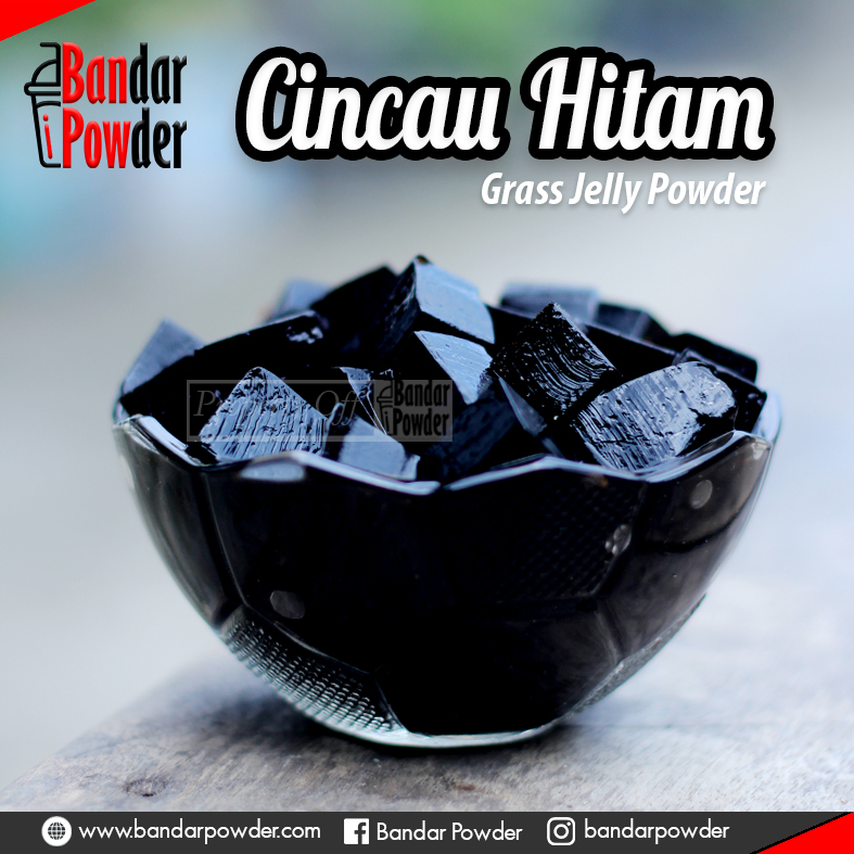 Jual Bubuk Cincau Hitam Grass Jelly Powder di Tangerang