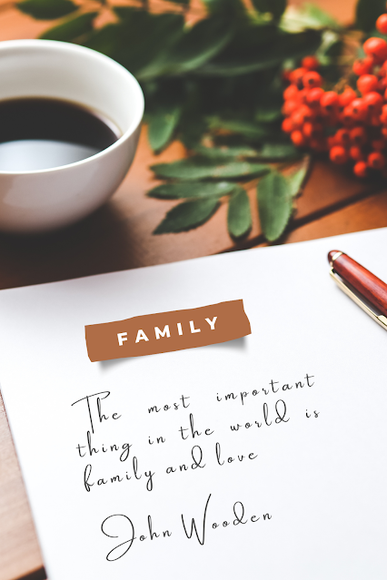 Family and love are most important