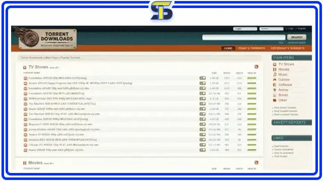موقع تورنت Torrentdownloads