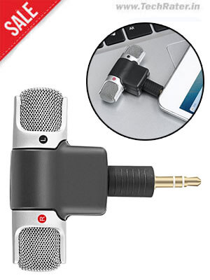 Mini Stereo Microphone for Mobile phones