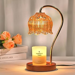 Flower Candle Warmer Lamp with Timer